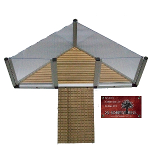 Dreieckige Sonnenterrassen ohne Eiablagebox